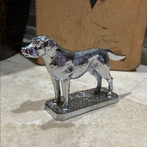 Vintage LOUIS LEJEUNE Labrador Retriever car mascot automobile Hood ornament